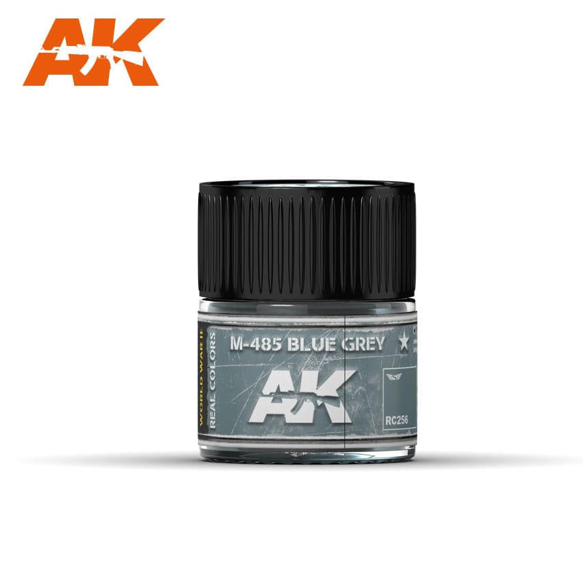 AK Interactive Real Colors: M-485 Blue Grey - 10ml RC256